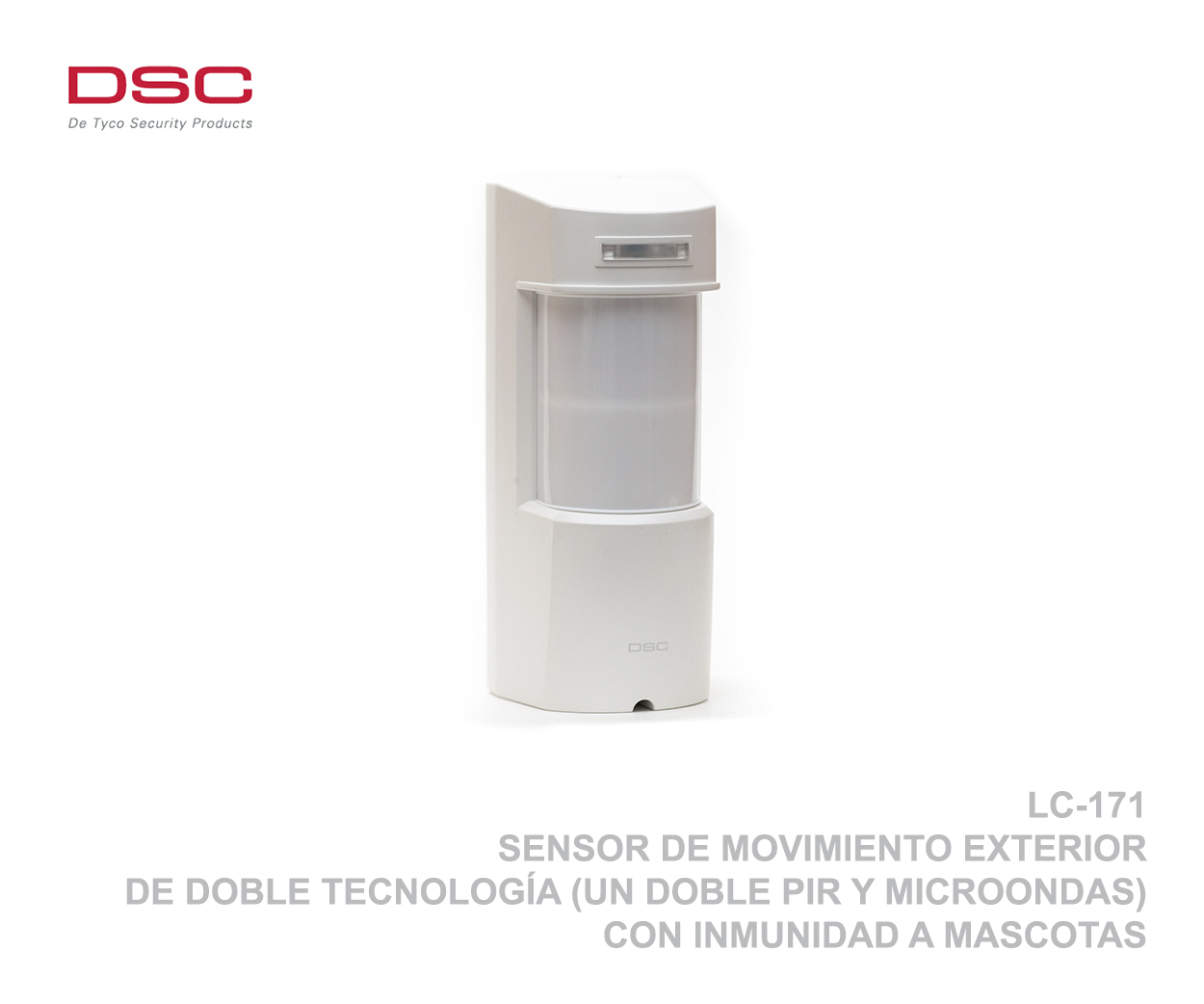 Detector de Movimiento Antimascota DSC LC-103