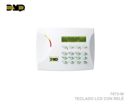 7073-W TECLADO LCD CON RELE