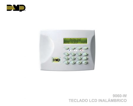 9060-W TECLADO LCD INALAMBRICO