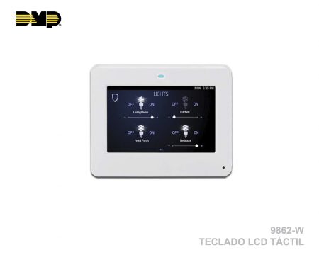 9862-W TECLADO LCD TACTIL