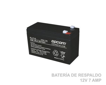 Batería de respaldo 12V 7 amp