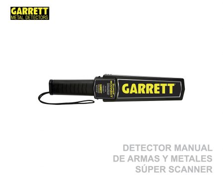 Detector Manual De Armas y Metales Súper Scanner