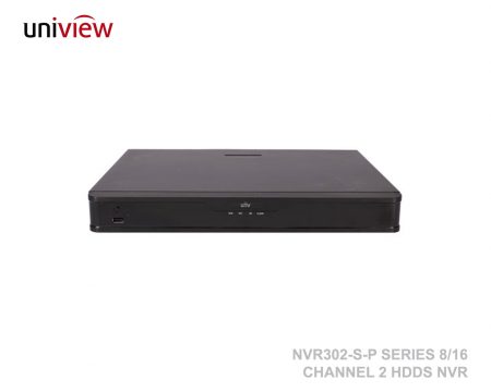 NVR302-S-P Series 8-16 Channel 2 HDDs NVR
