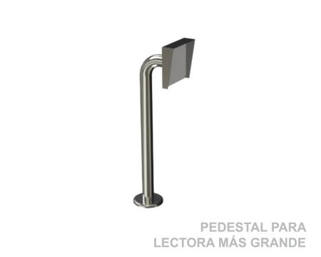 Pedestal para lectora más grande